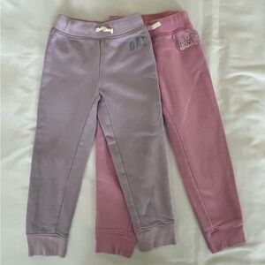 GAP Kids Purple and Pink Sweatpants Set